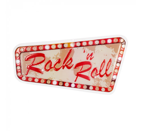 Brandvertragende Rock 'n Roll wanddecoratie