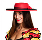 Rode Spaanse hoed dames