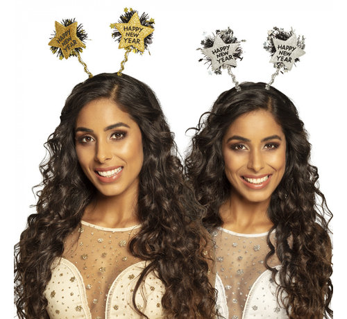 Glitter 'HAPPY NEW YEAR' diadeem