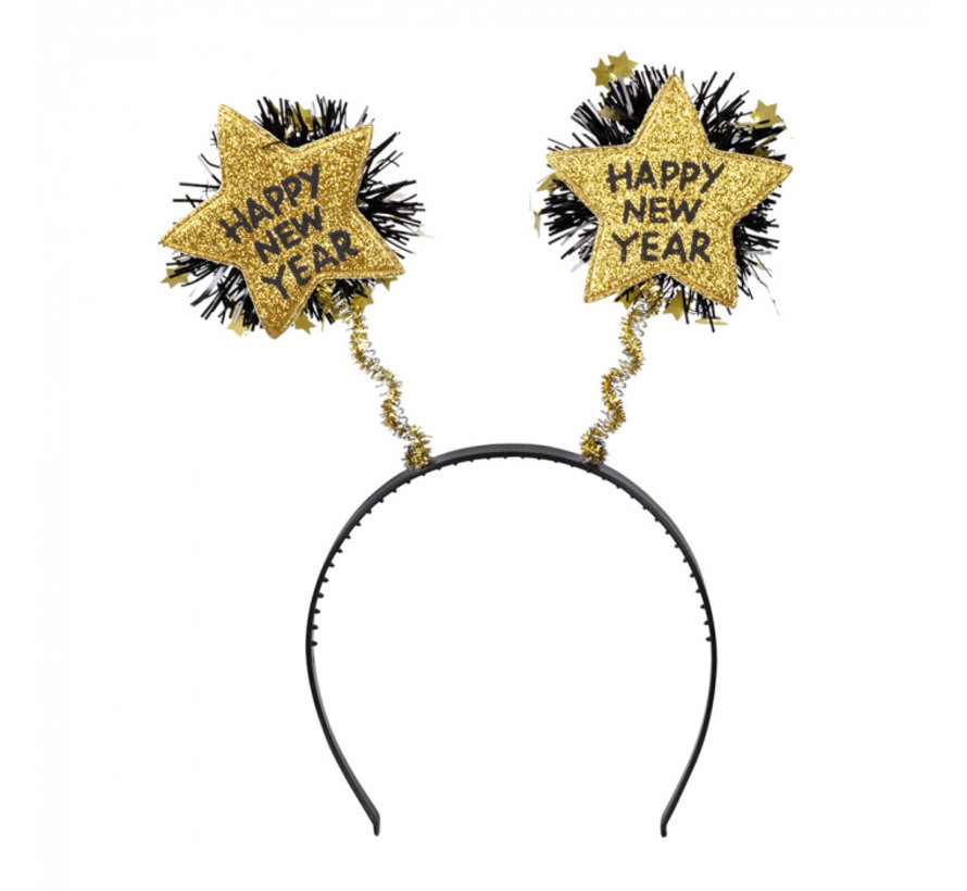 Glitter 'HAPPY NEW YEAR' diadeem