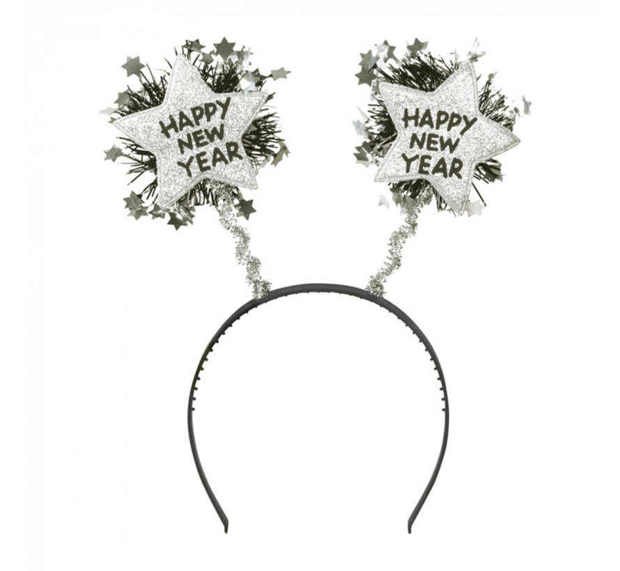 Glitter 'HAPPY NEW YEAR' diadeem