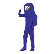 Astronaut pak blauw