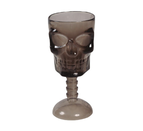 Halloween doodshoofd goblet kelk