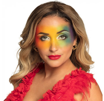 Regenboog make-up set