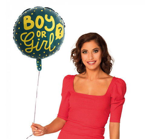 Goedkope gender reveal folieballon