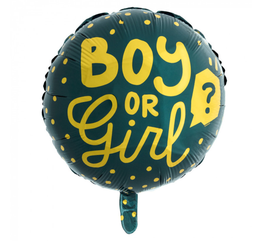 Goedkope gender reveal folieballon