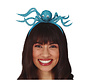 Blauwe dames octopus tiara