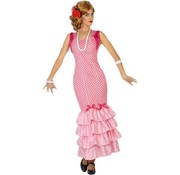 Klassieke Flamencojurk Roze