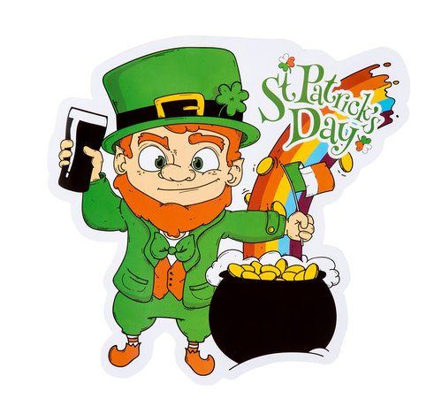 St Patrick day wanddecoratie