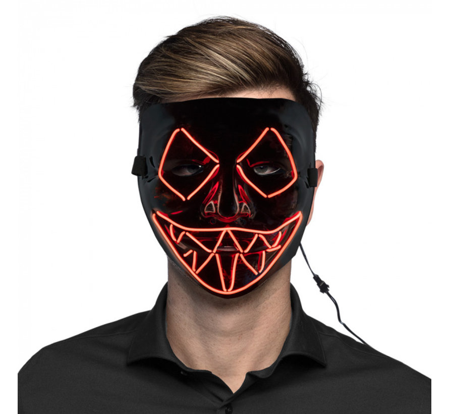 Led-masker Killer rood
