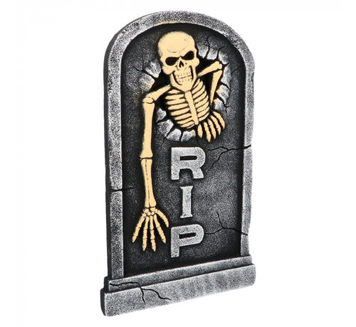 Grafsteen Skull 'RIP'