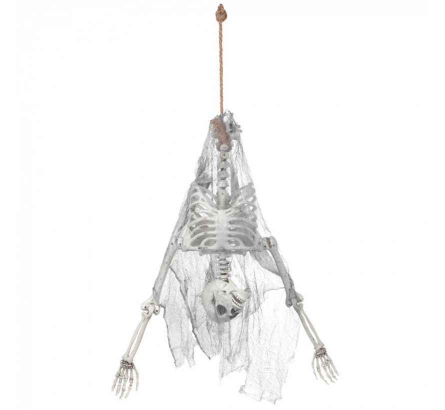 Hangdecoratie Skelet op zijn kop