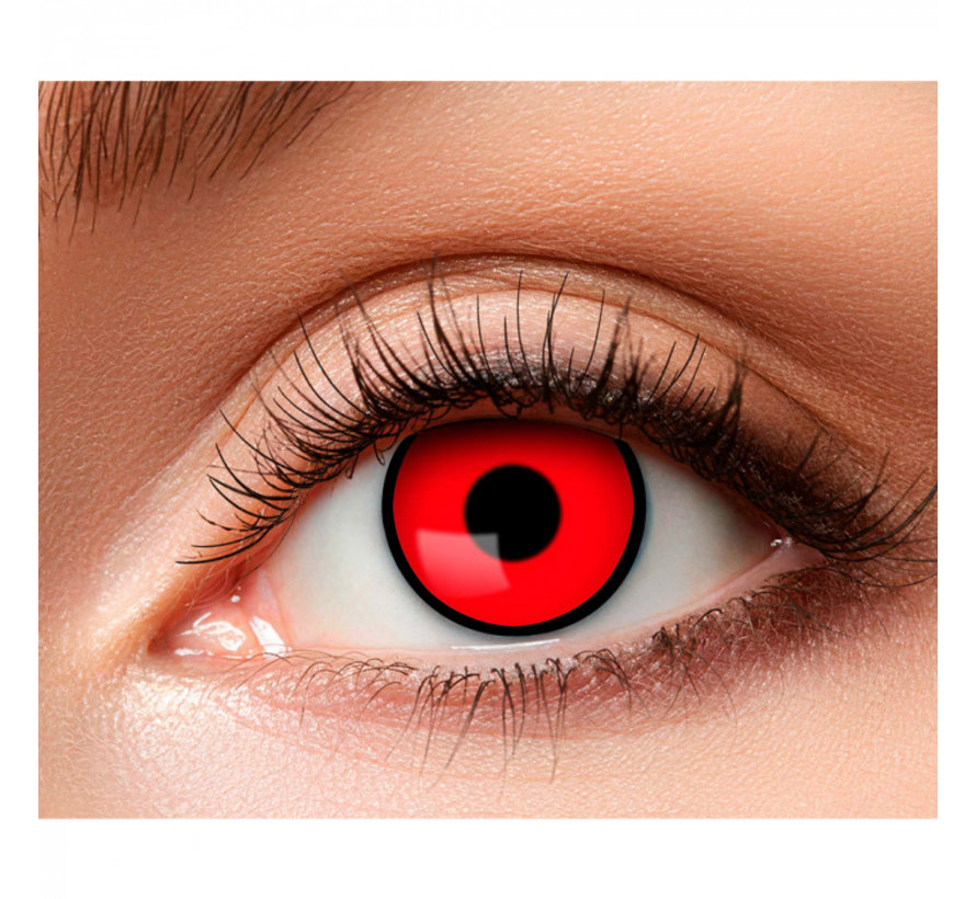 Alsjeblieft kijk echtgenoot lekken Gekleurde contactlenzen Rode ogen - Partycorner.nl