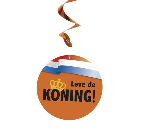 Decoratiespiralen - Leve de koning brandvertragend