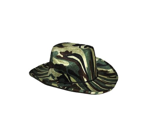 Camouflage leger hoed volwassenen