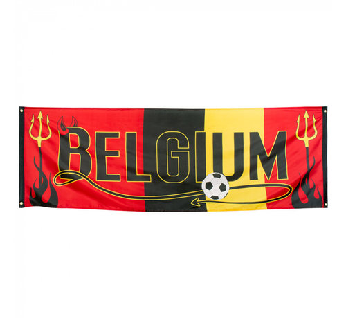 Polyester banner Belgium