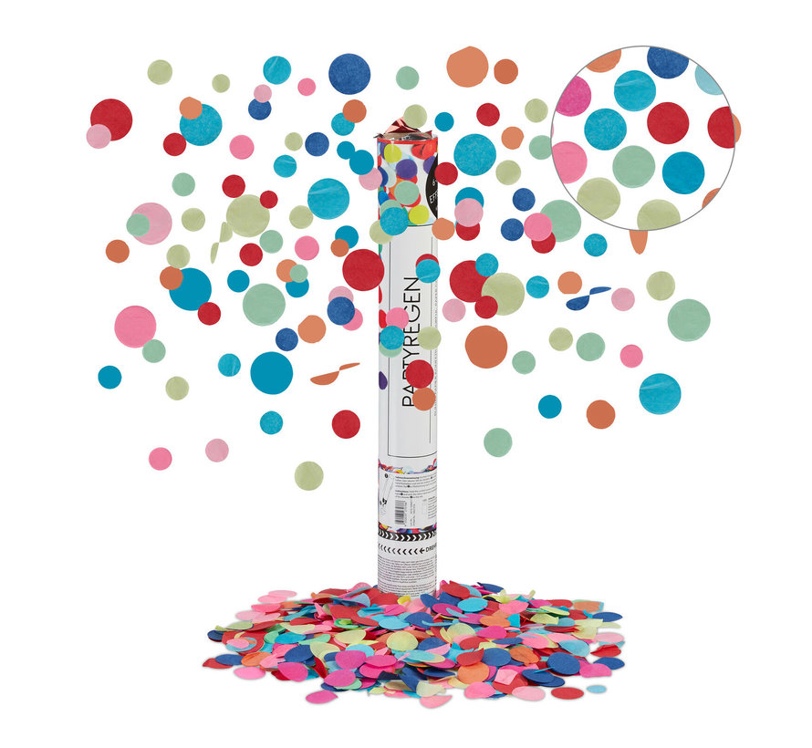 Papier confetti kanon 40cm shooter