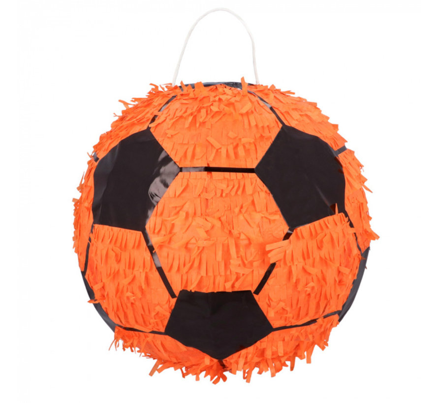 Piñata Voetbal oranje