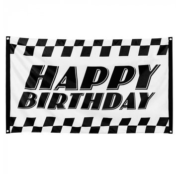 F1 vlag 'Happy Birthday'