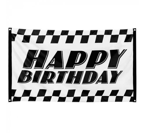 F1 vlag 'Happy Birthday'