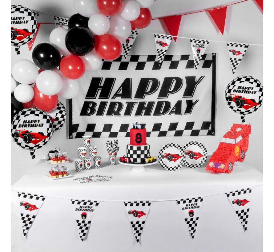 F1 vlag 'Happy Birthday'