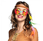 Set Hippie bril en haarband