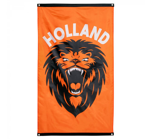 Oranje Polyester Vlag Holland Leeuw