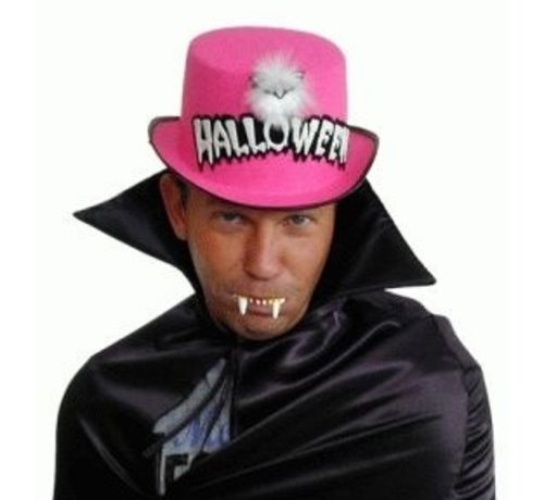 Pink Halloween hoed