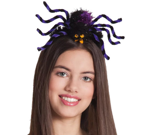 Halloween  Spinnen tiara voor vrouwen