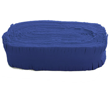 crêpe slinger marine blauw