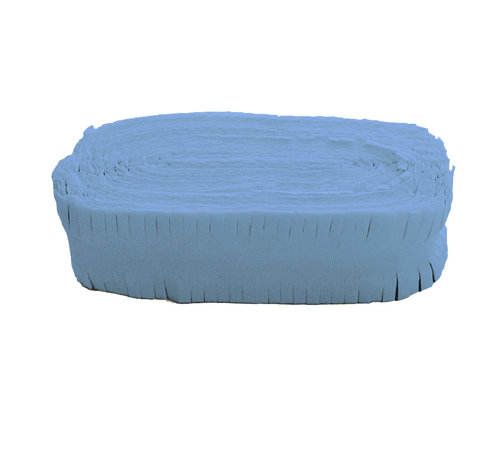 Brandvertragende crêpe slinger baby blauw