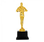 Luxe Award beeldje goudkleurig
