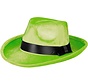 St.Patricksday velours groene hoed