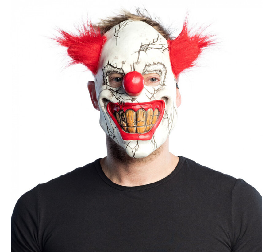 Latex Gezichtsmasker Wicked Clown