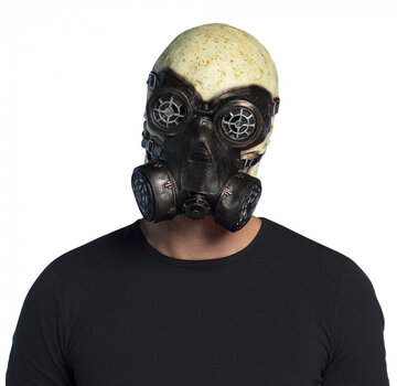 latex  gasmasker Skull