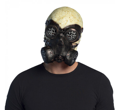 Hallowween latex  gasmasker Skull