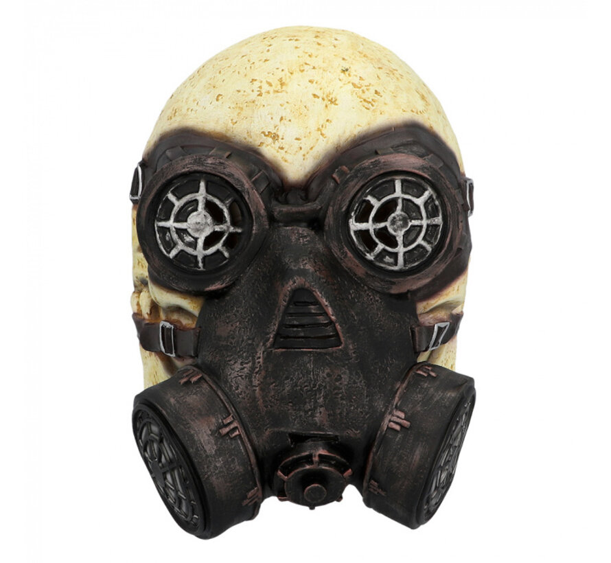 Hallowween latex  gasmasker Skull