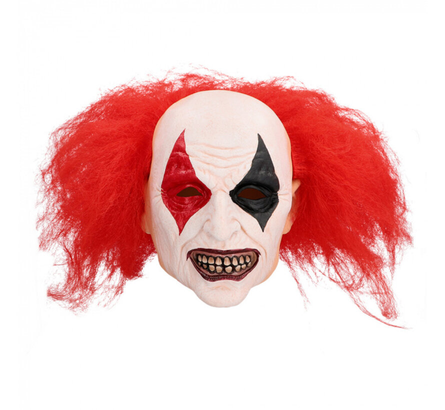 Latex Hoofdmasker Ruddy Clown