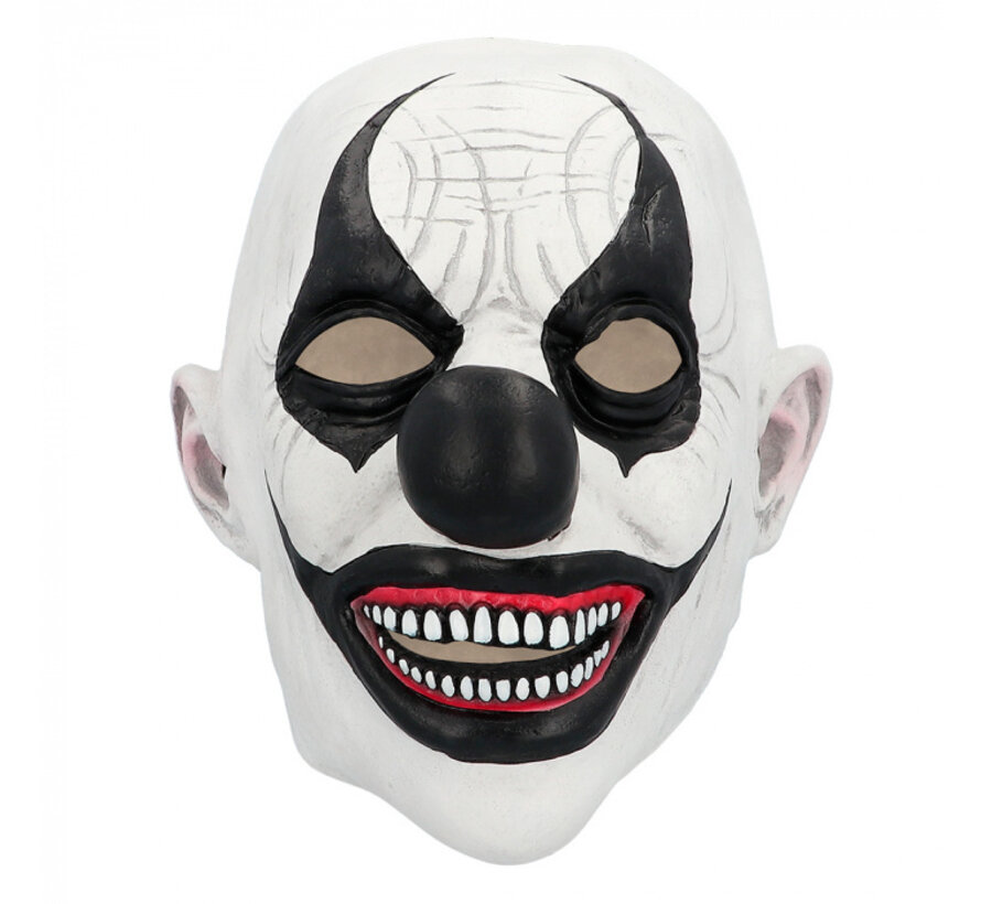 Latex Hoofdmasker Evil Clown