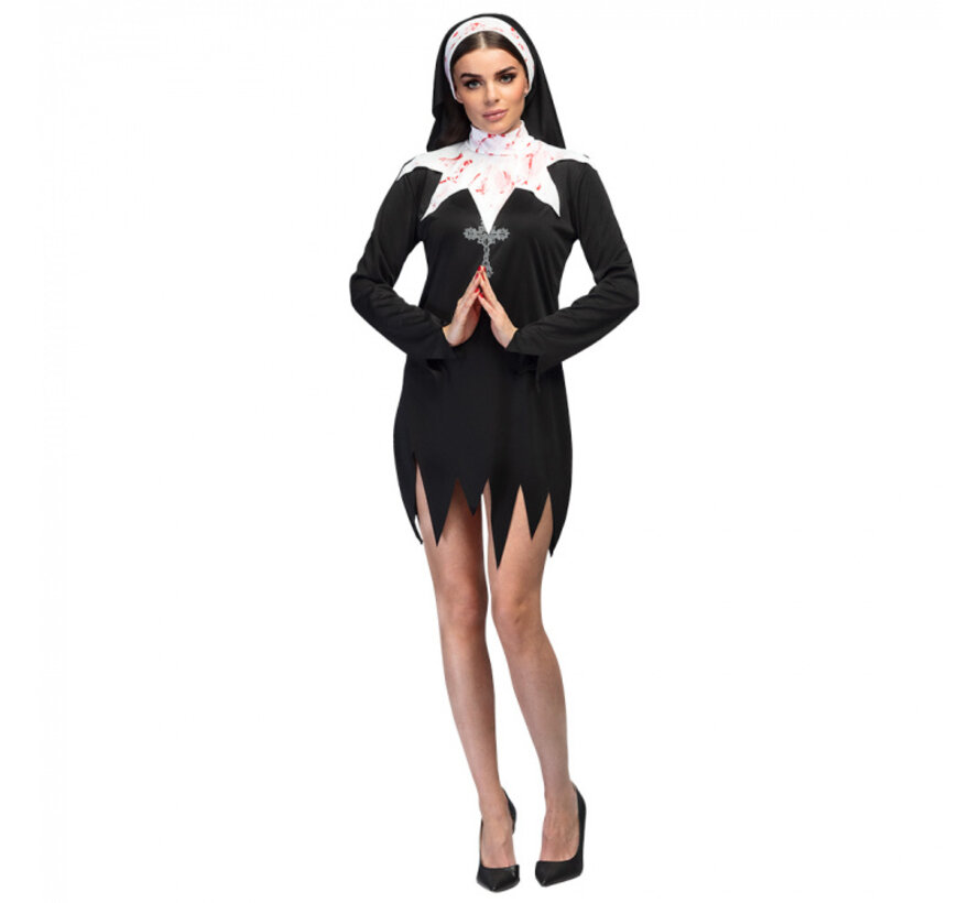 Halloween Volwassenenkostuum Bloody Nun