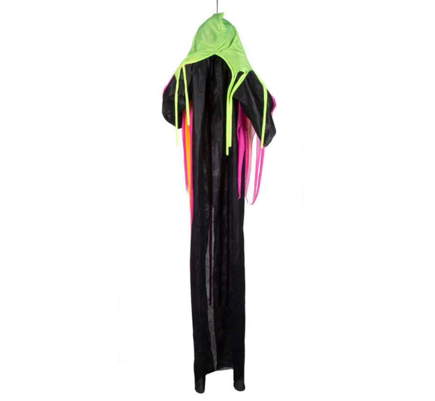 Hangdecoratie Flying neon reaper