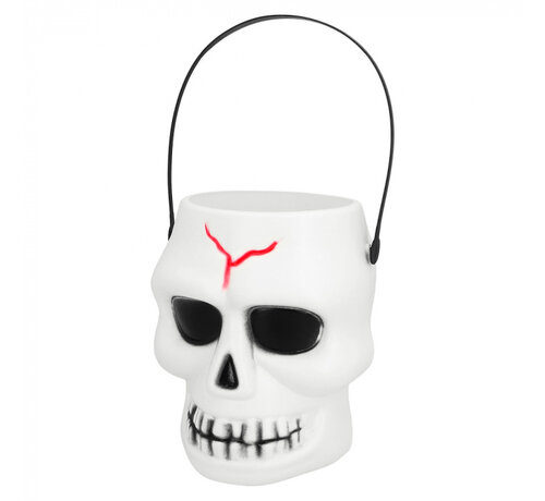 Doodshoofd halloween emmer cracked skull