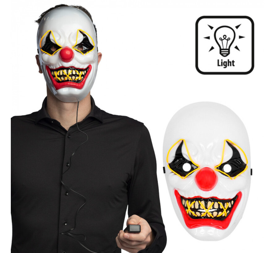 Led-masker Killer clown