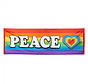 Regenboog Banner "PEACE"