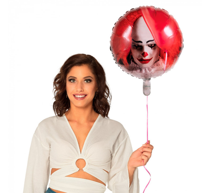 Folieballon Horror clown IT