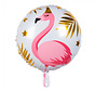 Folieballon Flamingo print dubbelzijdig