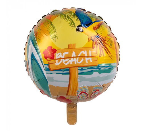 Tropische Folieballon "Beach"
