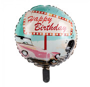Folieballon "Happy Birthday"