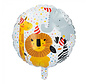 Folieballon Safari Dieren dubbelzijdig