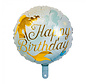 Folieballon "Happy Birthday" Zeemeermin